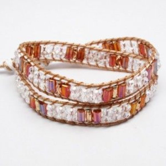 NEW Double Wraps Bracelet Handmade - Picture 1 of 3
